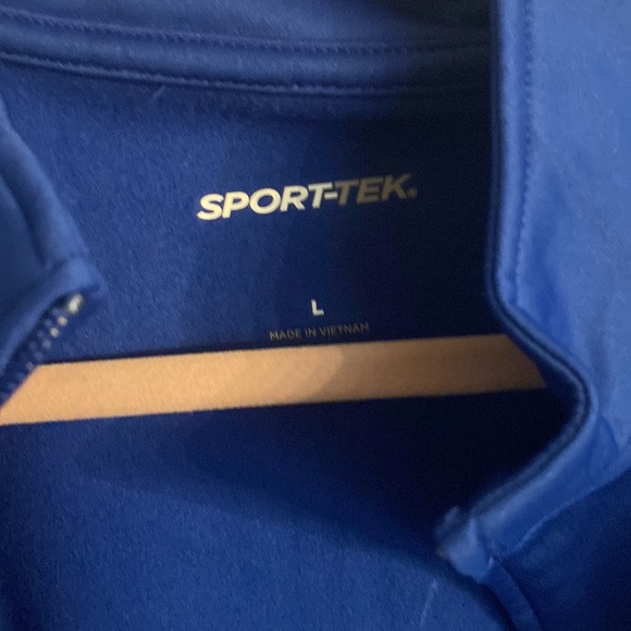 ⭐️2/$10 - Sport Tek Blue Zip Up - Picture 3 of 3